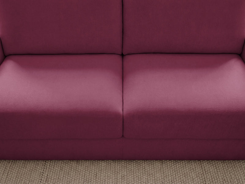 Kenan - Canapé Droit Convertible - Ouverture Express Tissu Lisse