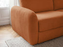 Kenan - Canapé Droit Convertible - Ouverture Express Tissu Lisse