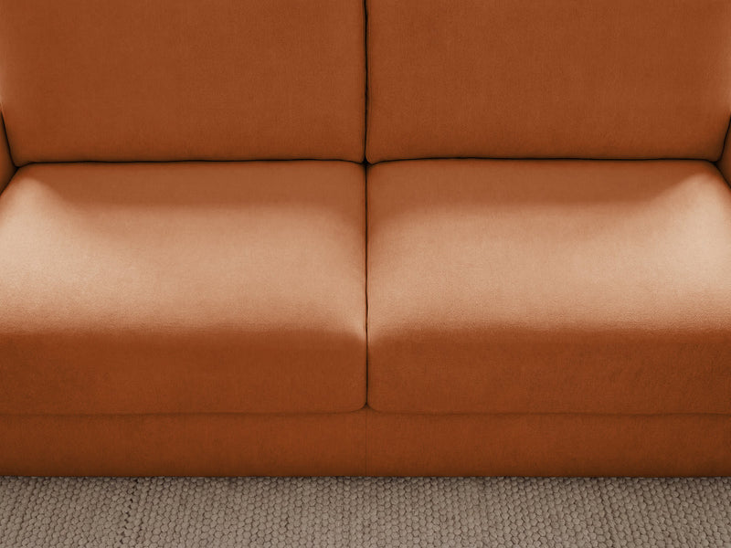 Kenan - Canapé Droit Convertible - Ouverture Express Tissu Lisse