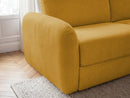 Kenan - Canapé Droit Convertible - Ouverture Express Tissu Lisse
