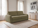 Kenan - Canapé Droit Convertible - Ouverture Express Tissu Lisse
