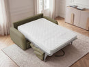 Kenan - Canapé Droit Convertible - Ouverture Express Tissu Lisse