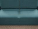 Kenan - Canapé Droit Convertible - Ouverture Express Tissu Lisse