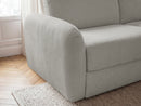 Kenan - Canapé Droit Convertible - Ouverture Express Tissu Lisse