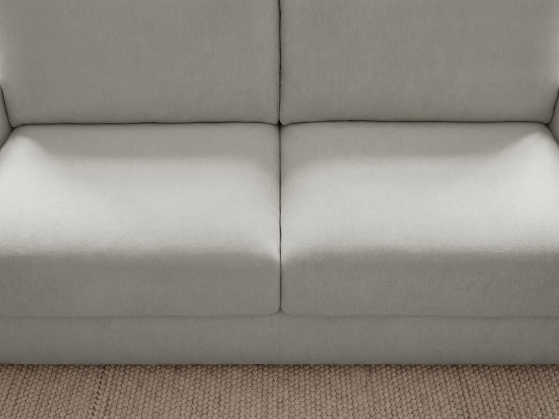 Kenan - Canapé Droit Convertible - Ouverture Express Tissu Lisse