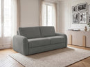Kenan - Canapé Droit Convertible - Ouverture Express Tissu Lisse