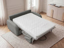 Kenan - Canapé Droit Convertible - Ouverture Express Tissu Lisse