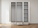 Lorina - Armoire 3 Portes 3 Tiroirs