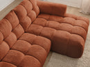 Jaya Fixed Corner Sofa Chenille Fabric - Right Angle