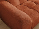 Jaya Fixed Corner Sofa Chenille Fabric - Right Angle