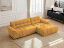Jaya Fixed Corner Sofa Chenille Fabric - Right Angle