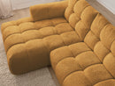 Canapé D'Angle Fixe Jaya Tissu Chenille - Angle Gauche