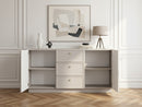 Lorina - Buffet 2 Portes 3 Tiroirs
