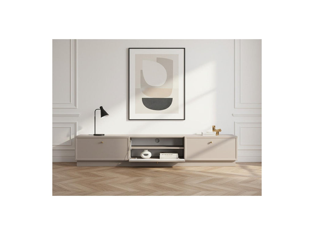 Lorina - Meuble Tv 1 Porte 2 Tiroirs 200 Cm