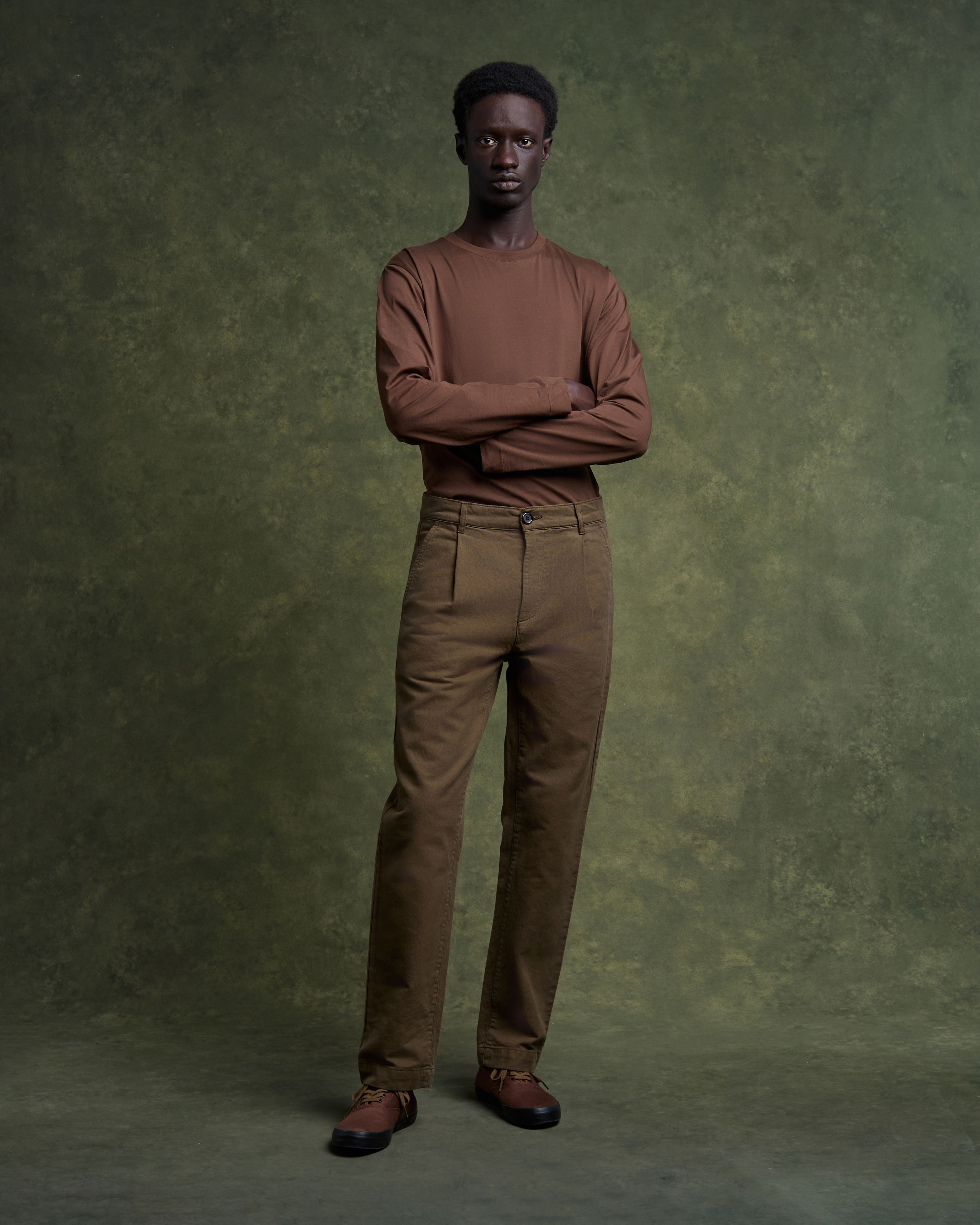 Pantalon Casual Diego Twill - Vert Jeep