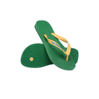 Havaianas - Brasil Logo Green Yellow Flip-Flops