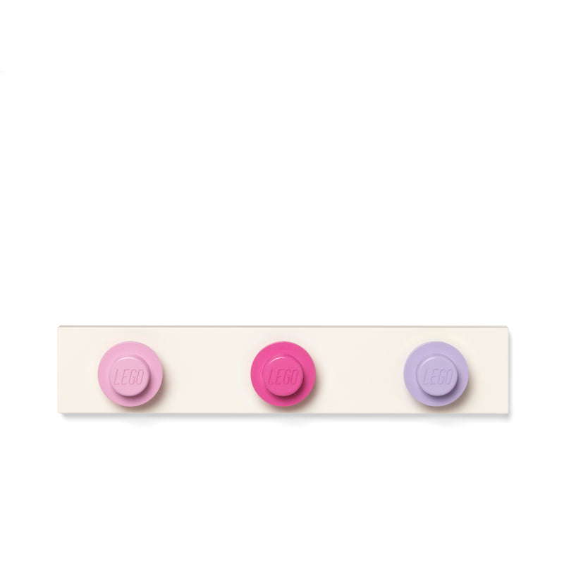 Barre De Patères Murales - Rose, Violet & Lavande