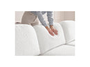 Montaigne - Panoramic Convertible Chest Sofa - Bouclette Fabric - Right Angle