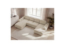Montaigne - Panoramic Convertible Chest Sofa - Bouclette Fabric - Right Angle