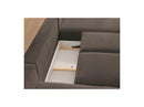 Montaigne - Panoramic Convertible Chest Sofa - Bouclette Fabric - Right Angle