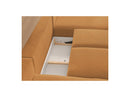 Montaigne - Panoramic Convertible Trunk Sofa - Bouclette Fabric - Left Corner