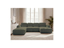 Montaigne - Panoramic Convertible Chest Sofa - Bouclette Fabric - Right Angle