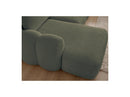 Montaigne - Panoramic Convertible Trunk Sofa - Bouclette Fabric - Left Corner