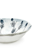 Midnight Flowers - Lot De 2 Bols Bas - S - Porcelaine Bone China - Mirtillo Tea
