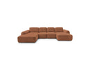 Montaigne - Panoramic Convertible Chest Sofa - Bouclette Fabric - Right Angle