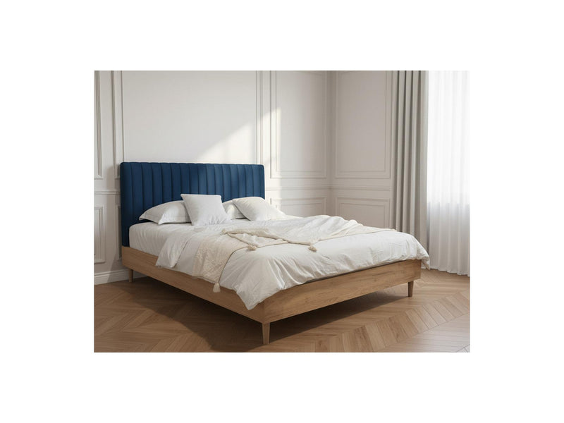 Oceane - Bed With Solid Slats - Velvet