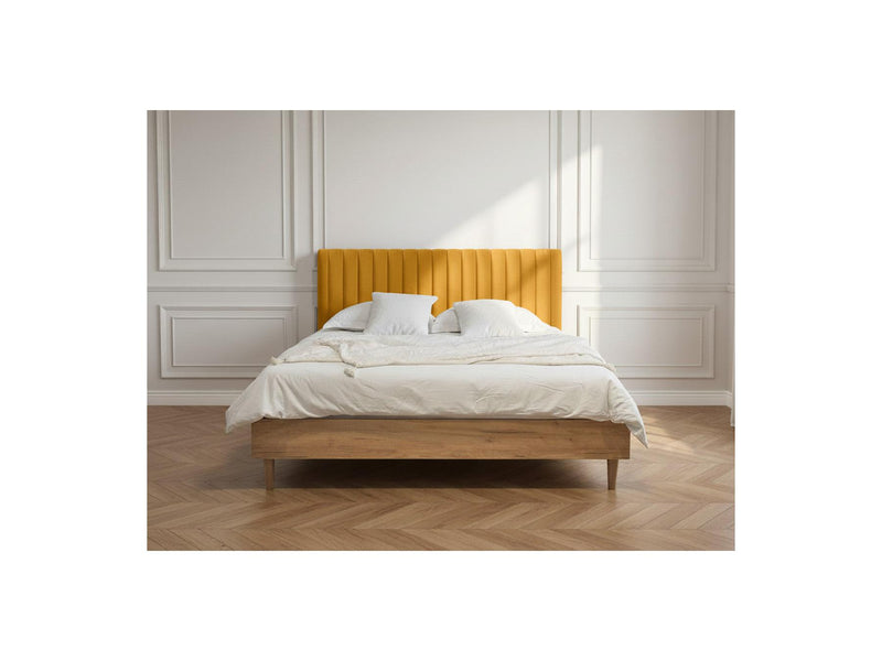 Oceane - Bed With Solid Slats - Velvet