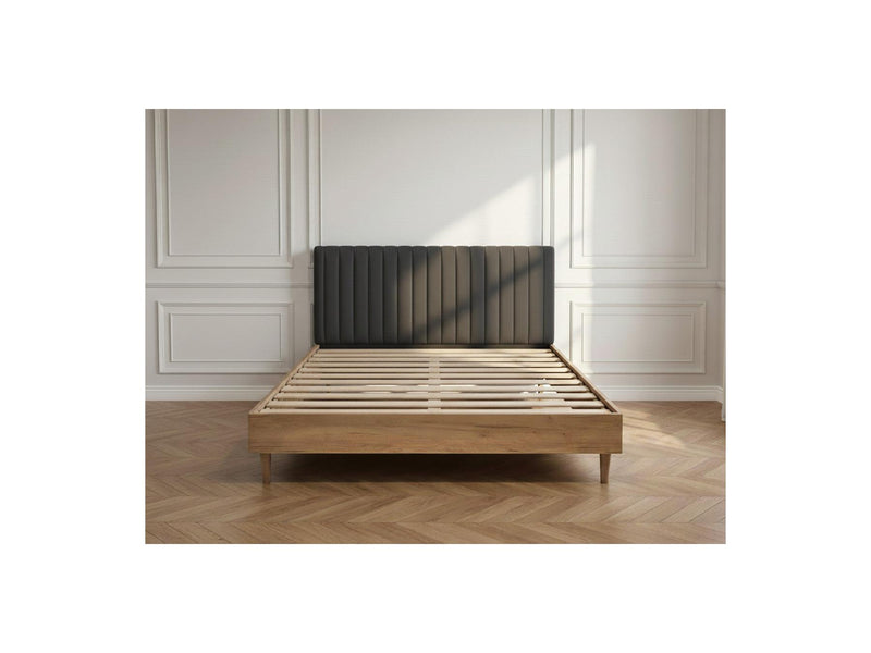 Oceane - Bed With Solid Slats - Velvet