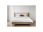 Lior - Cama con lamas macizas - Patas de madera natural
