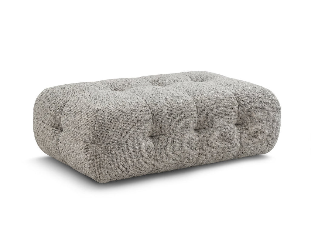 Laura - Grand Pouf - Tissu Chiné
