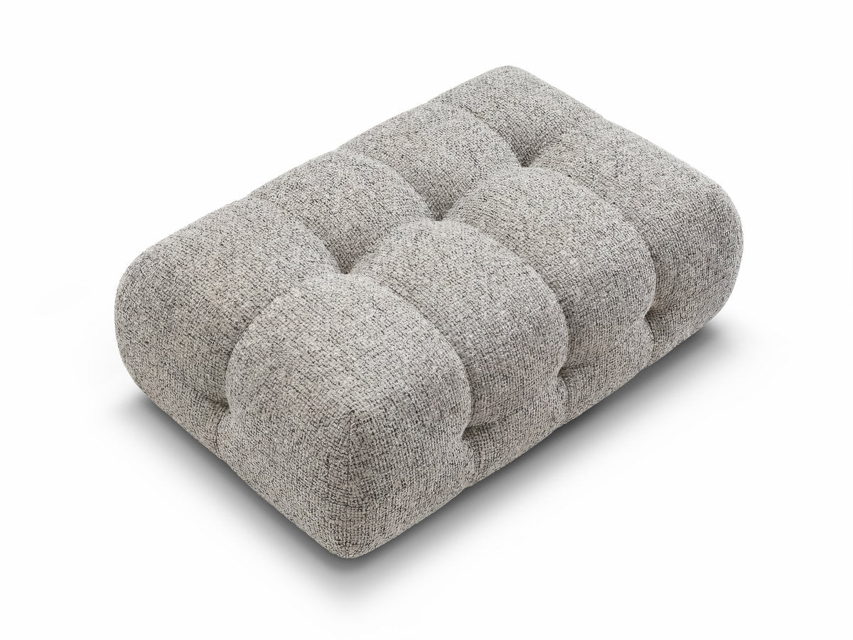 Laura - Grand Pouf - Tissu Chiné