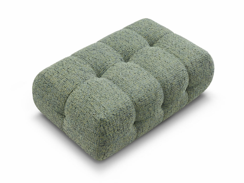 Laura - Grand Pouf - Tissu Chiné