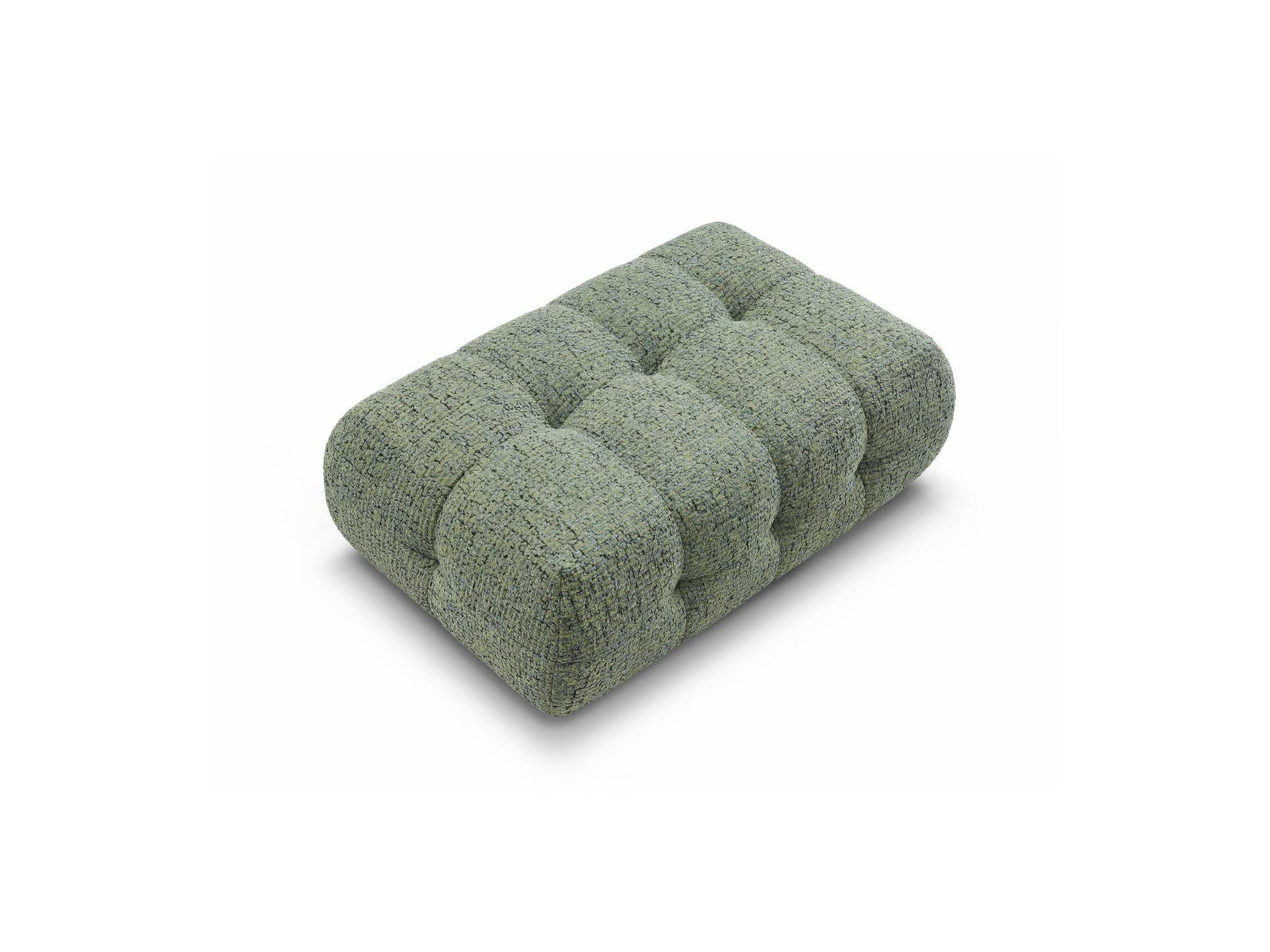 Laura - Grand Pouf - Tissu Chiné