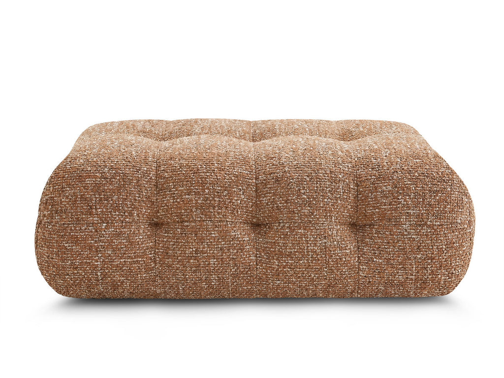 Laura - Grand Pouf - Tissu Chiné