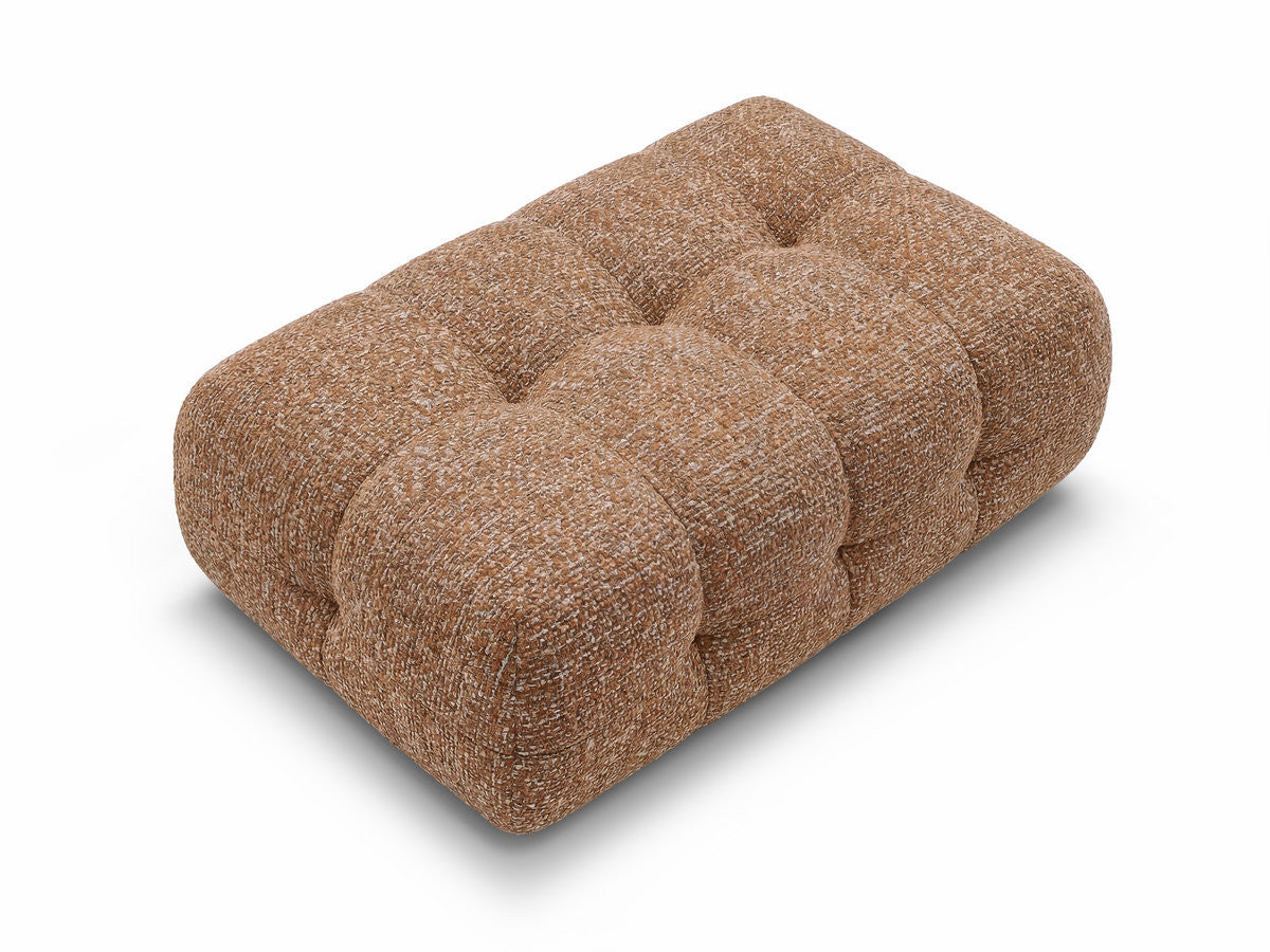 Laura - Grand Pouf - Tissu Chiné
