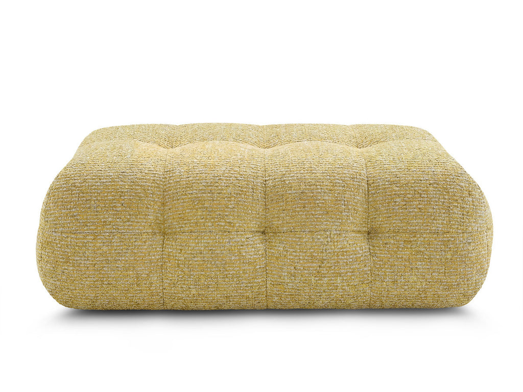 Laura - Grand Pouf - Tissu Chiné