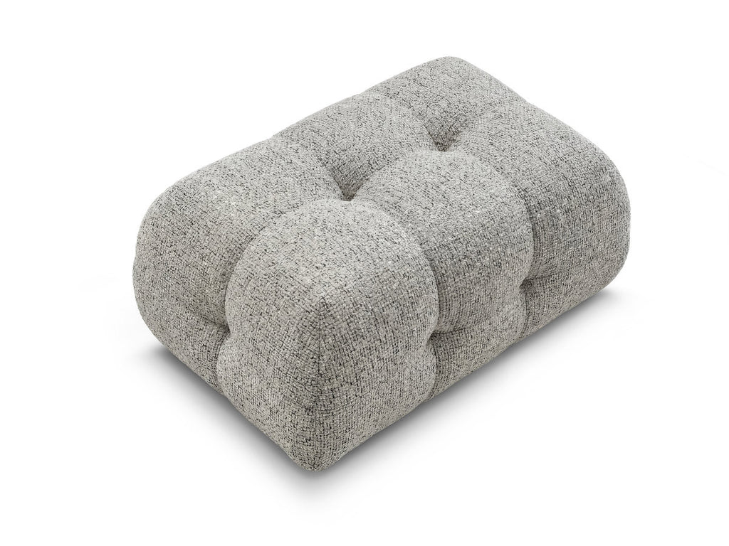 Pouf Petit Laura Tissu Chiné