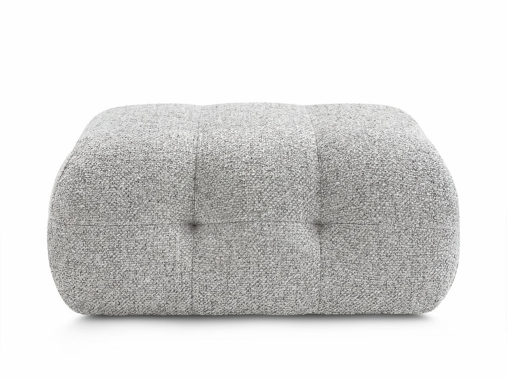 Pouf Petit Laura Tissu Chiné
