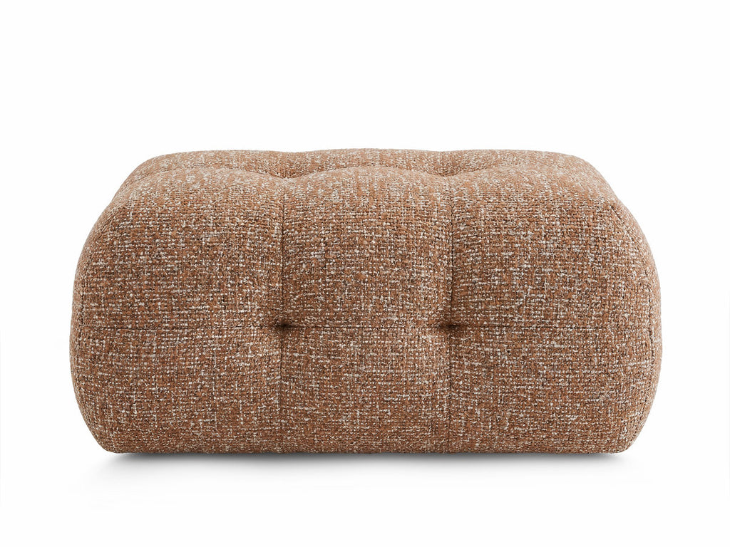 Pouf Petit Laura Tissu Chiné