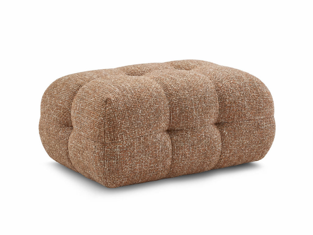 Pouf Petit Laura Tissu Chiné