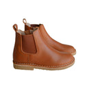 Boots Bottines Souples Élastique Mixtes Sasha - Cuir Camel - Mixte