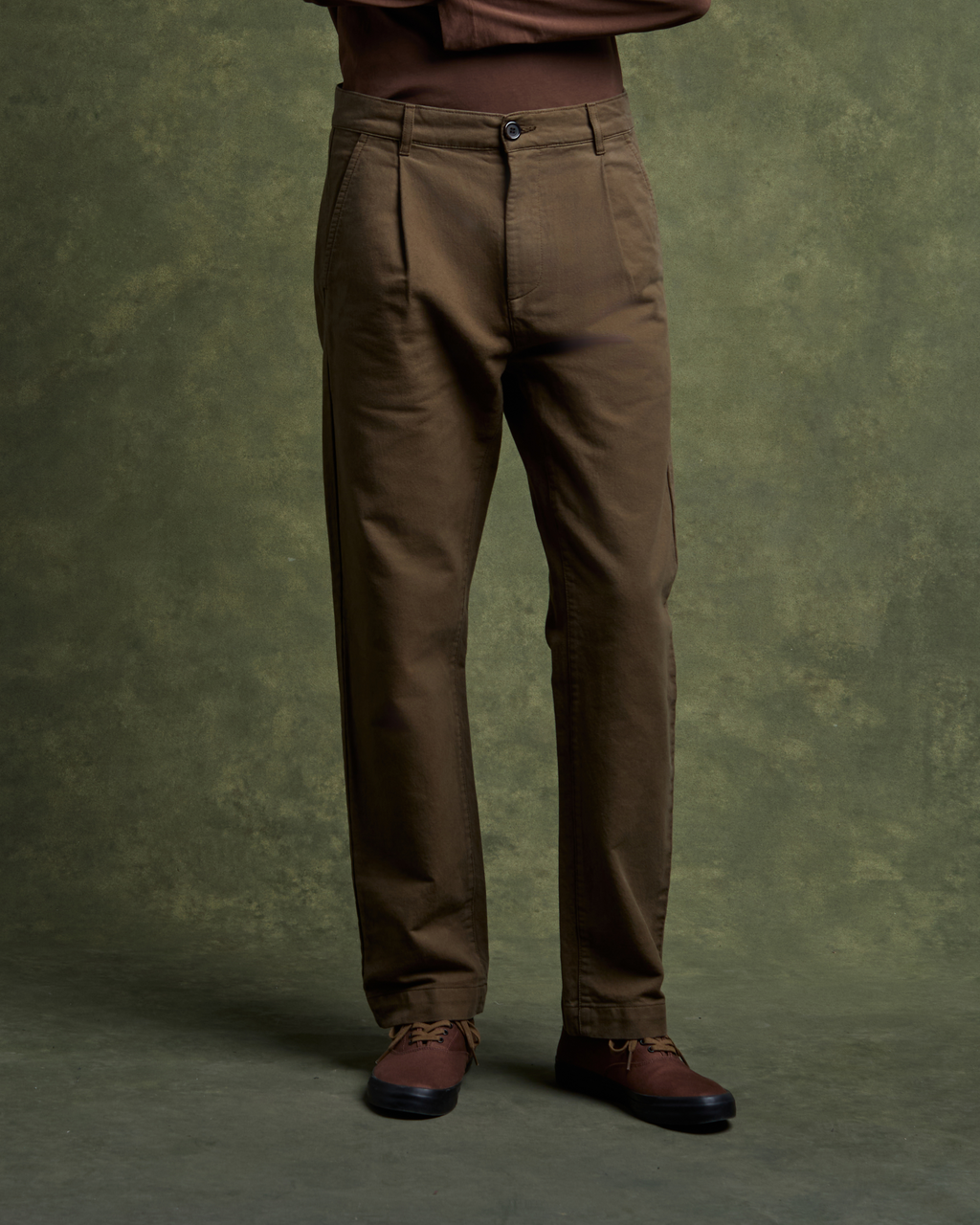 Pantalon Casual Diego Twill - Vert Jeep