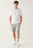 T-Shirt Homme Blanc Avec Poche Poitrine En Coton - Sasha Blanc