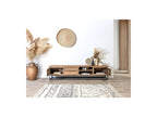 Bergerac - Ensemble Avec Buffet 190 Cm + Meuble Tv 200 Cm + Table Basse Bois Massif De Manguier