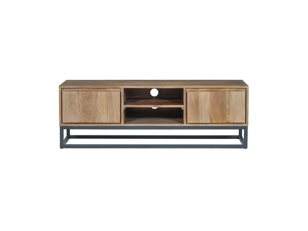 Bergerac - Ensemble Avec Meuble + Table Basse En Bois Massif De Manguier