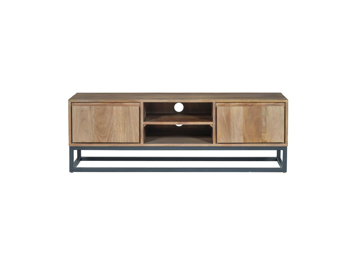 Bergerac - Ensemble Avec Meuble + Table Basse En Bois Massif De Manguier